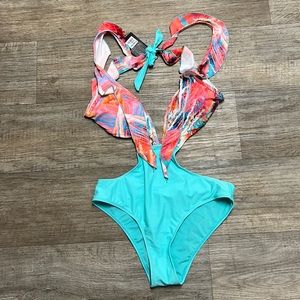 NWT Ree Bees One Piece Swimwear Size L
